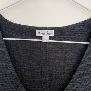 Steven Alan Fitted V-Neck Dress